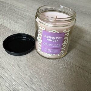 Bath & Body Works Raspberry Mimosa single wick candle